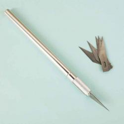 金属雕刻刀(带刀片) 工艺刀 ABS塑料板 模型雕刻刀 笔刀 刀...