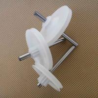 TPU皮带轮 双层塑料带轮 双槽皮带轮 模型车轮毂 DIY车轮带齿减速齿轮