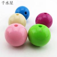 DIY塑料珠子 手工制作材料 大号 diy穿珠 10个