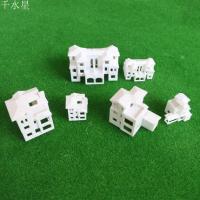 别墅 DIY沙盘建筑模型房屋 微景观别墅 配景材料 多比例洋房小屋