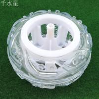 3*78mm透明橡胶车轮