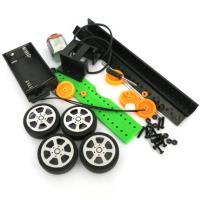四驱车2号 DIY科技小制作 手工拼装模型车 物理实验 益智拼装玩具