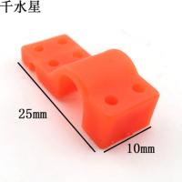 SLJ-7空心杯减速组 DIY固定翼支架 飞机模型配件 电机固定塑料座