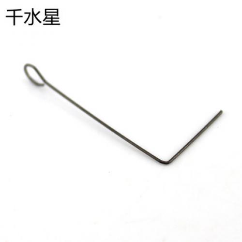 简易铁电刷（0.5*33*15) diy自制电机模型制作 导电铁丝 异型铁丝