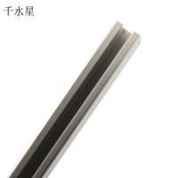 H型铝 铝合金槽 铝排 DIY模型拼装配件型材 铝条 优质铝型材 耗材