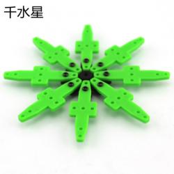 雪花旋转盘 电子制作配件 电子配件实验材料 DIY模型材料创客d...