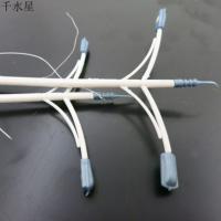 伸展型双头马路灯 沙盘建筑模型 DIY小屋材料 建筑模型 发光路灯