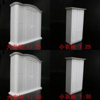 模型衣柜 沙盘建筑模型材料 DIY小屋室内家具 模型摆件柜子