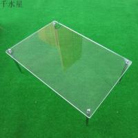 小桌1号 DIY模型拼装制作材料置物架 透明亚克力夹层桌子工具桌