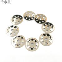 导电圆夹片 电子电线连接片 diy电子积木配件 模型制作实验材料