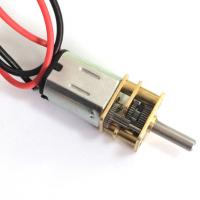 带线N20减速电机 智能小车模型马达 3v 6v直流驱动齿轮减速箱低速