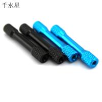 M3*35mm网纹连接柱 模型车隔离柱 花纹立柱 圆形铝柱 车架固定器