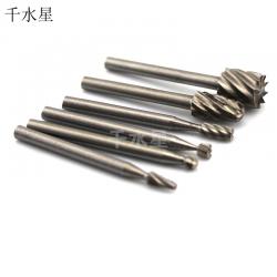 木工旋转锉刀6件套 刻花 模型雕刻 木玩加工diy机床配件 模型...