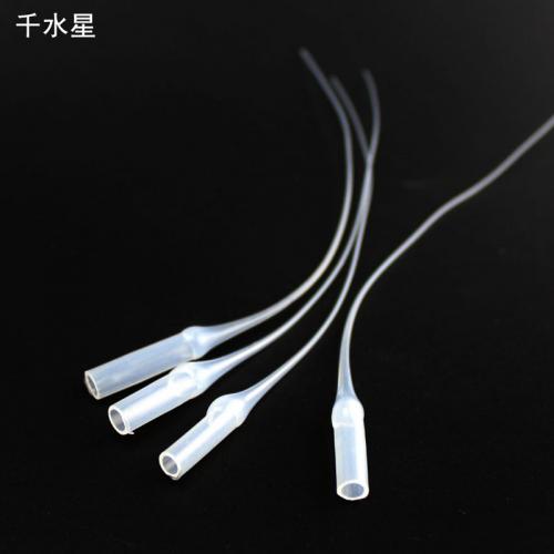 502胶水滴管(50个) 胶管胶 尾巴点胶帽子 塑料盖 一次性水滴管