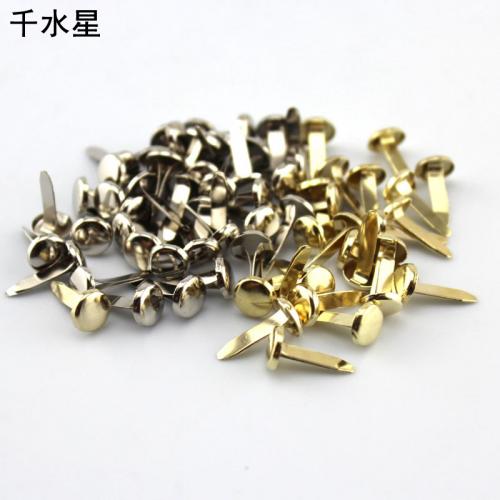 双头钉8*15mm 圆钉 元钉 DIY模型铁钉螺丝钉 圆头钉 小钉子