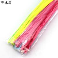 彩色混装扭扭棒(100根) 艺趣毛条毛根 DIY幼儿园手工 毛根绒条