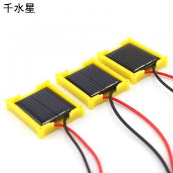 配线太阳能电池板1V80MA 焊线免焊接 diy电子积木 diy...