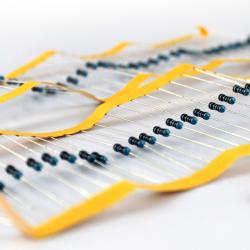 金膜电阻1/4W100K/R 金膜电阻器包 电子电路设计制作 电...