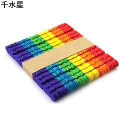 锯齿棒 雪糕棒 异形雪糕棒 小木片 diy手工材料 幼儿园益智拼装