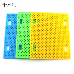 7590塑料板 手工制作配件 建筑模型拼装板材 螺孔板