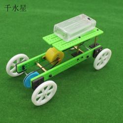 双层板条小车1号 手工DIY科技小制作 益智拼装科学实验创客模型