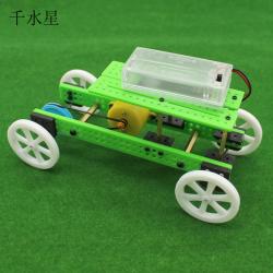 双层板条小车1号 手工DIY科技小制作 益智拼装科学实验创客模型
