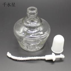 玻璃酒精灯 初中高中学生物理化学实验加热器材 实验室迷你酒精炉