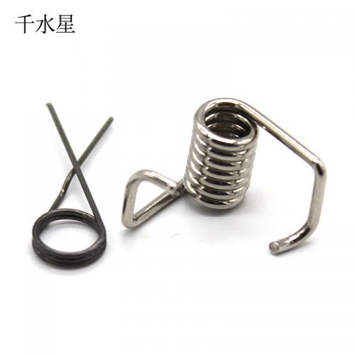 扭力弹簧 蓄力弹簧 减震器模型配件DIY弹性异性弹簧扭力杆 卡簧