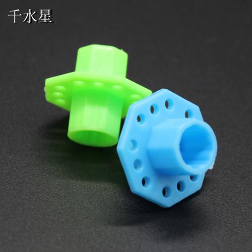 八角柱 多边形塑料固定柱 木条木棒对接 DIY科技小发明模型配件