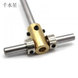 T型钢杆 手工四驱车改装连接件 DIY模型制作多功能连杆配件材料