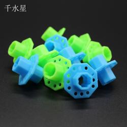 八角柱 多边形塑料固定柱 木条木棒对接 DIY科技小发明模型配件