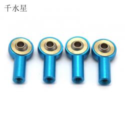 M2球头 金属球头扣 万向拉杆配件 航模车模机器人DIY科技模型拼装