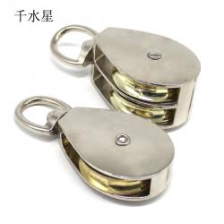 金属定滑轮（单轮） 动滑轮 滑轮组 皮带轮组 吊轮 起重轮 科技实验模型
