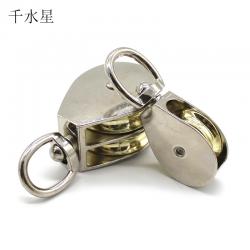 金属定滑轮（单轮） 动滑轮 滑轮组 皮带轮组 吊轮 起重轮 科技实验模型