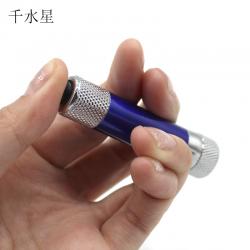 led微型小手电 纽扣电池便携式微型LED灯筒学生 强光应急手电筒