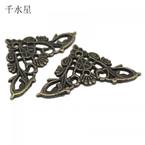 仿古锌合金镂空平面边角 DIY复古木盒保护包角模型装饰仿古配件