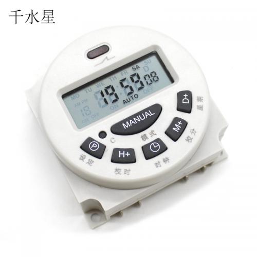 12V定时器 24vKG316T微电脑时控开关 电源时间定时控制器DIY配件
