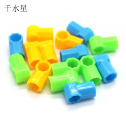 八角三通 细木条木棒传动轴连接固定 DIY框架模型制作木棒连接边...