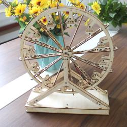 木质彩灯摩天轮