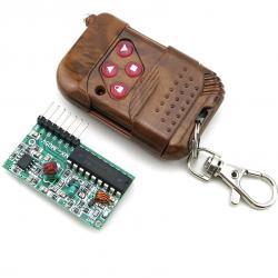 2272-M4模块遥控 四键遥控器配接收板 固定码 焊码 非锁四路