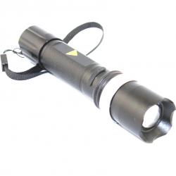 强光小手电 照明电筒 可变焦 远射 抗震铝合金电筒 迷你 应急手电