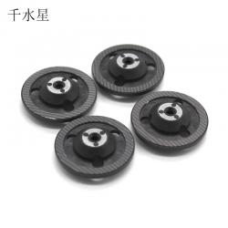 2*28mm三孔窄款塑料车轮