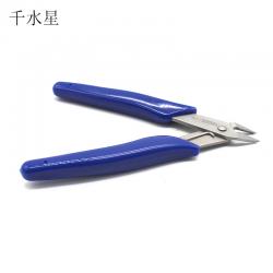 斜口剪钳 模型剪钳 5寸精密斜口钳特尖电子线剪钳 电工斜嘴工具钳