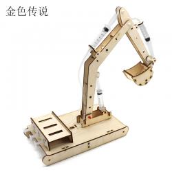 木质液压挖掘机模型