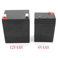 铅酸蓄电池6V4AH 照明免维护铅酸蓄电池 模型电机 童车DIY配件