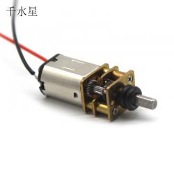 N20减速电机(剥皮红黑线) ga-n20微型马达 大扭力diy金属齿轮电机