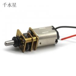 N20减速电机(剥皮红黑线) ga-n20微型马达 大扭力diy金属齿轮电机