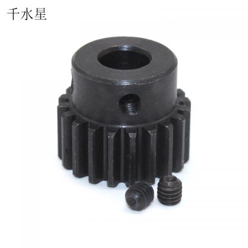 M1模数钢齿轮 金属齿轮 5/6/8mm孔 齿轮齿条传动组