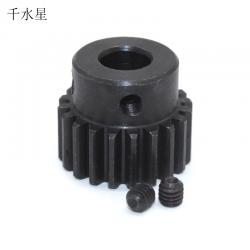 M1模数钢齿轮 金属齿轮 5/6/8mm孔 齿轮齿条传动组