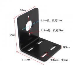 碳钢895电机座 L型电机支架固定座 895马达安装支架 DIY创客配件